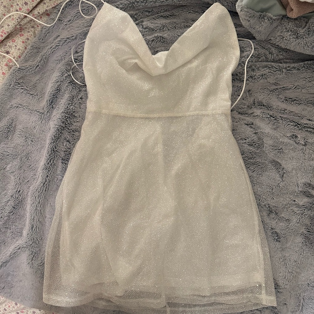 COWL NECK DRESS
